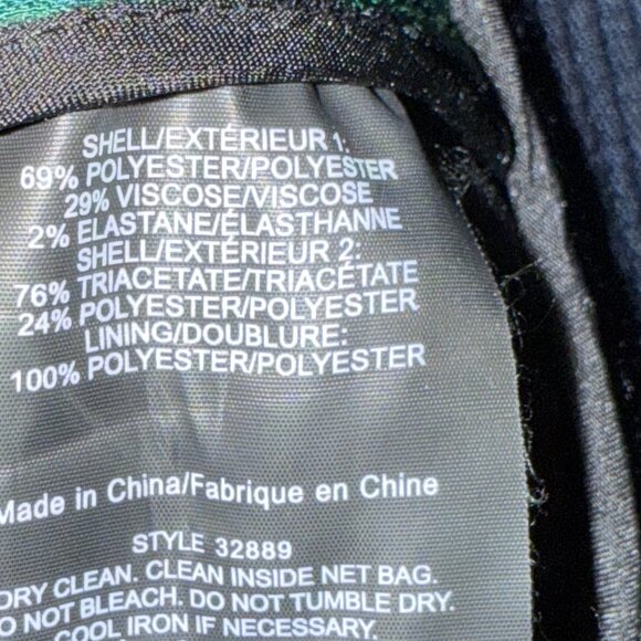 Tory Burch CANTER RIDING JACKET, Navy Size: 14 - Picture 10 of 10